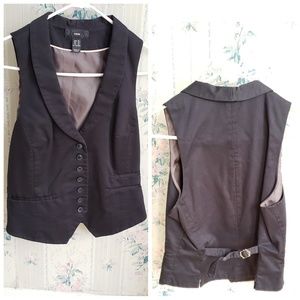 🍒 Black Suit Vest